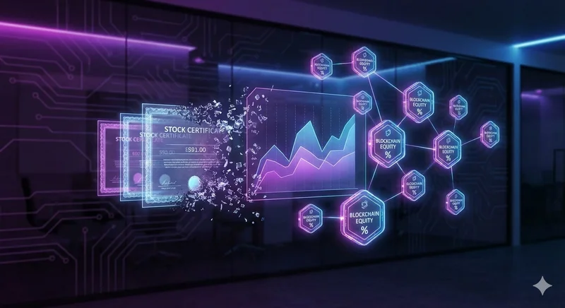 Tokenized Company Shares - Enable private companies to digitize equity with full shareholder rights, automated compliance, and programmable governance. Transform cap table management and enable secondary trading.